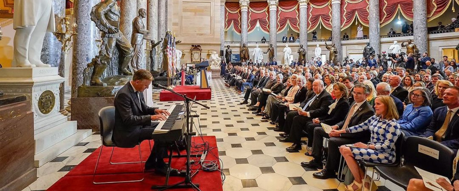 Michael W. Smith Honors Billy Graham at Statue Unveiling