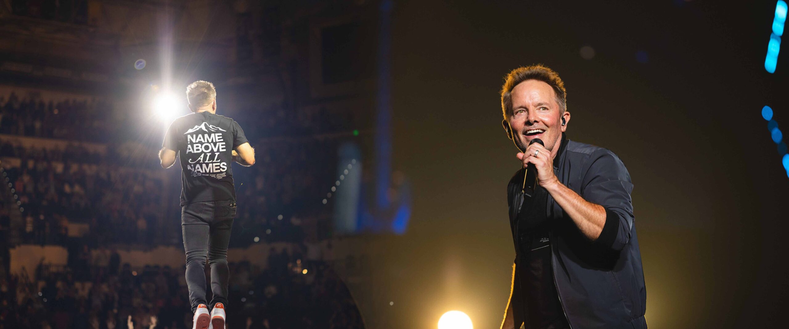 Chris Tomlin Leads Worship in the Heart of New York City