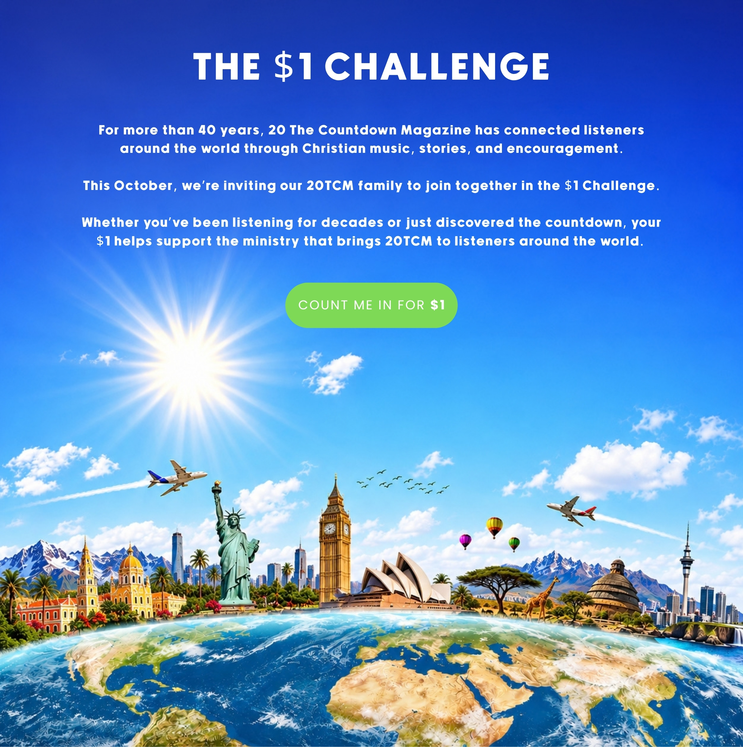 The $1 Challenge