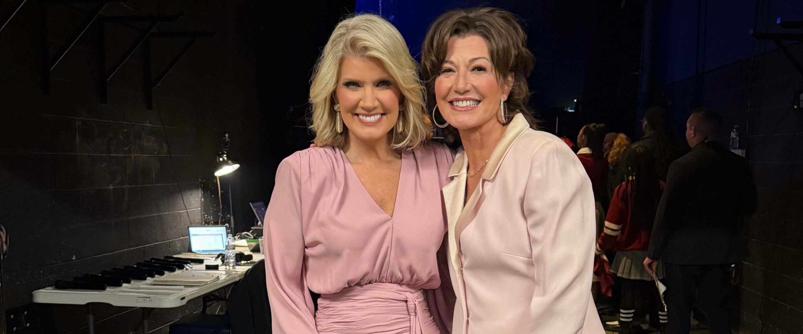Natalie Grant and Amy Grant Honor Dolly Parton at the 57th Annual GMA Dove Awards